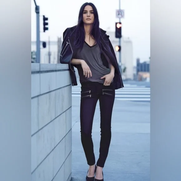 NWT PAIGE | Rooney Leather Jacket - Picture 6 of 13